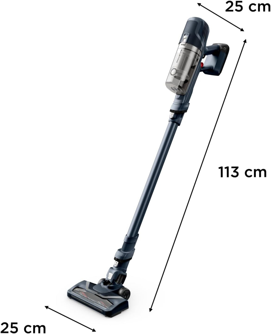Rowenta X-Pert6.60 Aspirateur balai sans fil multifonction, Puissance de 100W, 45 minutes d'autonomie RH6831EO, Noir Hydrolab France