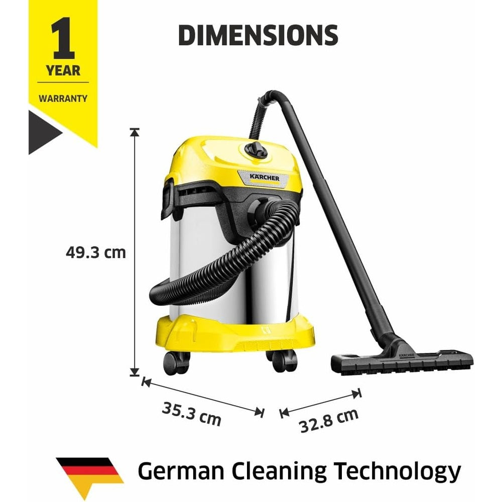 KÄRCHER Aspirateur Eau et Poussières WD 3 S V-17/4/20 Hydrolab France