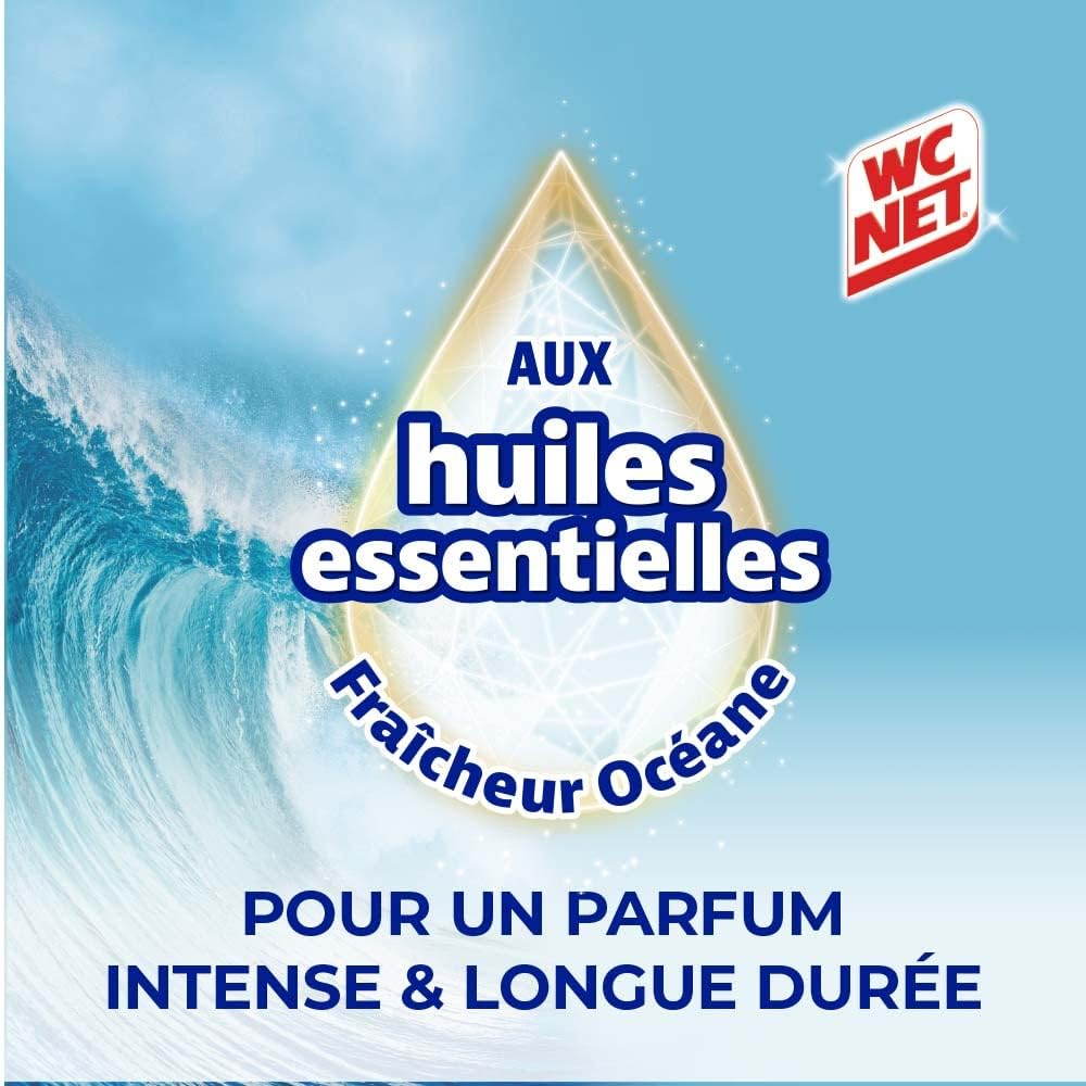 WC Net Intense Gel WC Fraîcheur Océane, 700ml Hydrolab France