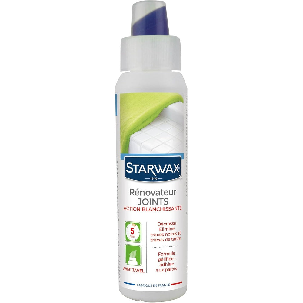 STARWAX Rénovateur joints action blanchissante à la Javel 250ml Hydrolab France