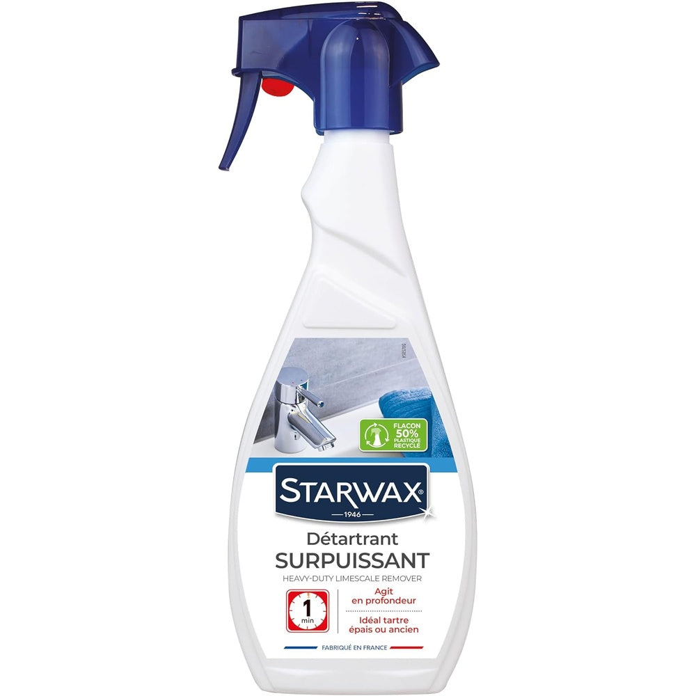 STARWAX Détartrant surpuissant pour salle de bains 500ml Hydrolab France