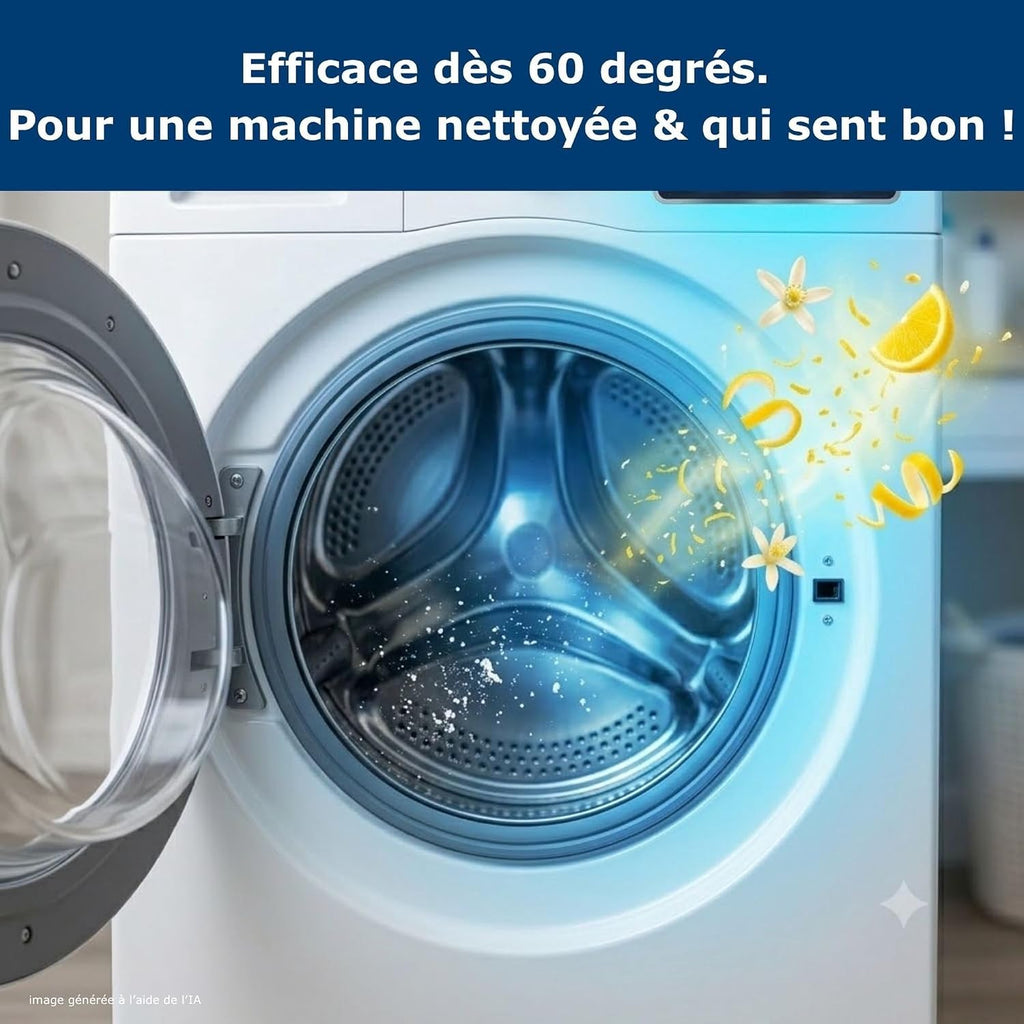 Dr. Beckmann Nettoyant & Hygiène Lave-Linge | Désinfecte et élimine durablement les mauvaises odeurs | 250g (lot de 1) Hydrolab France
