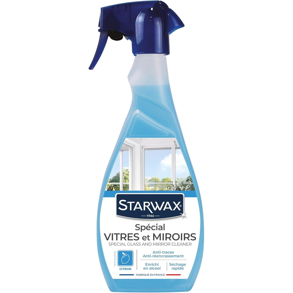 STARWAX Nettoyant spécial vitres et miroirs 500ml Hydrolab France