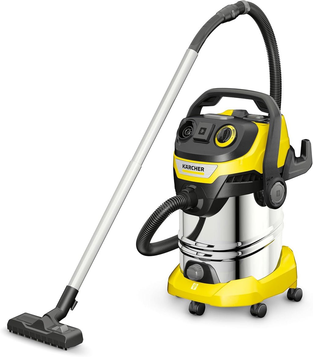 KÄRCHER Aspirateur Multifonction WD 6 P S V-30/6/22/T, Fonction Soufflerie, Puissance : 1300 W, Cuve : 30 l, Flexible : 2,2 m, avec Prise, Tube et Adaptateur pour Outils, Filtre, Suceur Sol/Fentes Hydrolab France