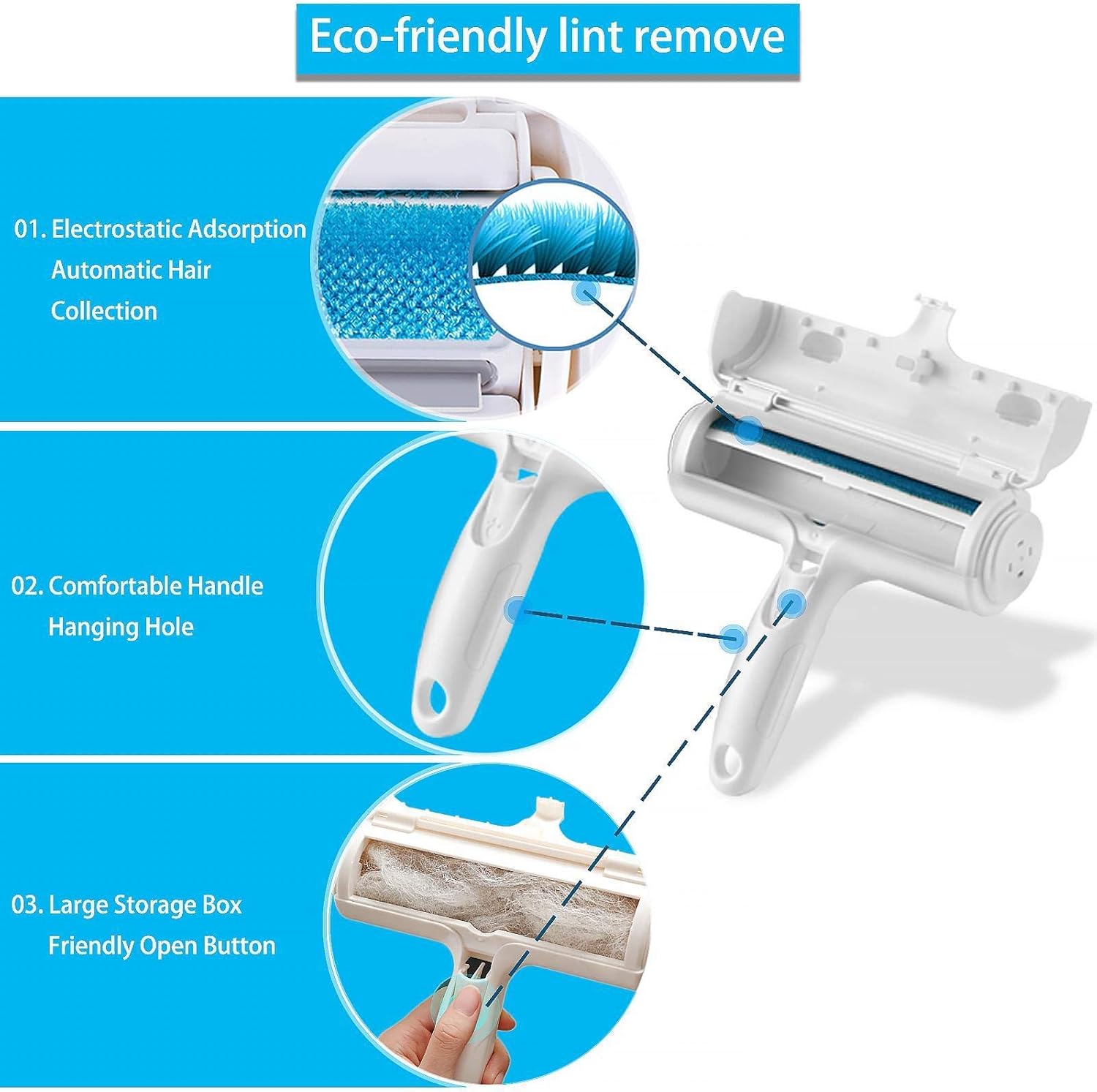 Brosse Anti Poils Animaux Hydrolab France