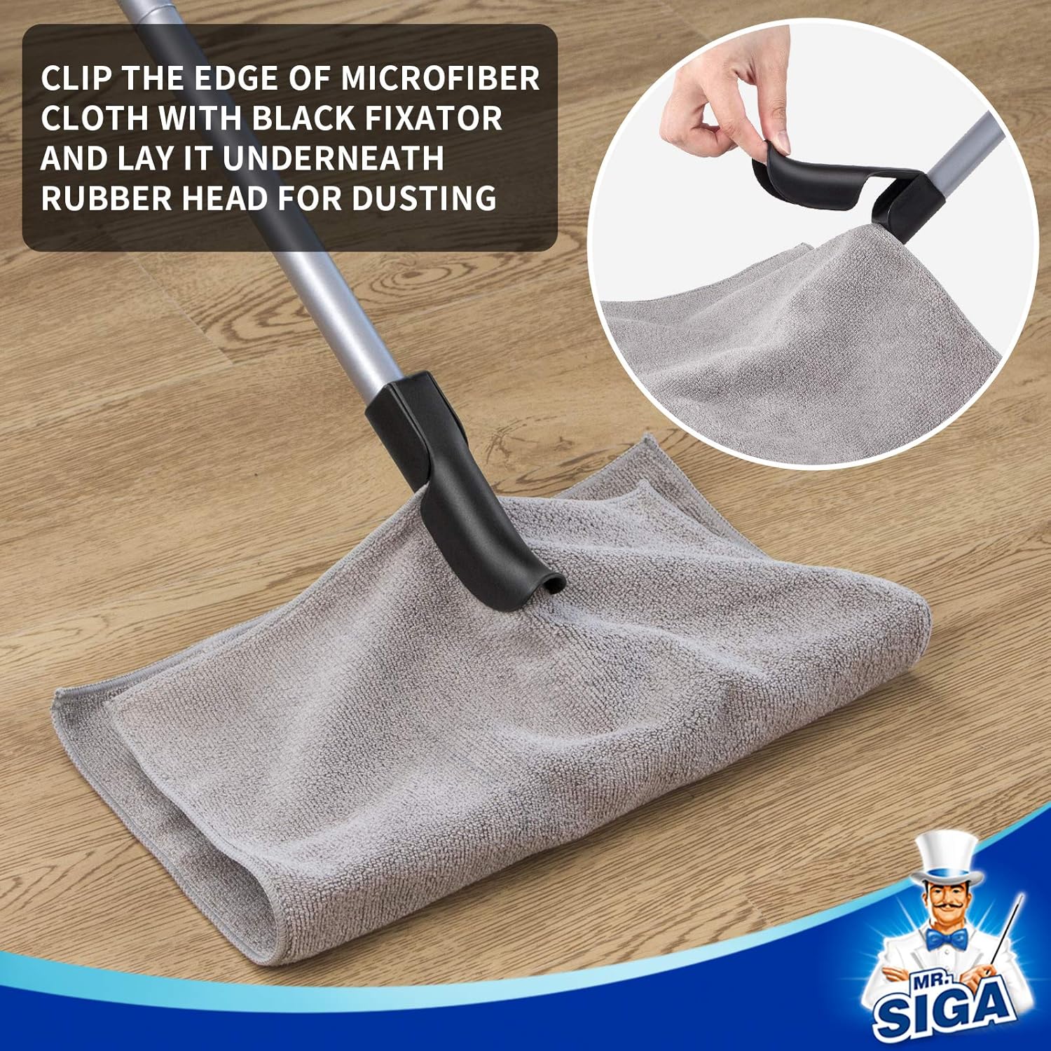 Brosse de Sol 3 en 1 avec raclette intégrée Hydrolab France