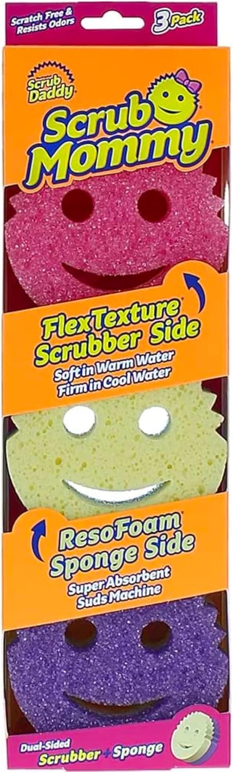 Scrub Daddy Scrub Mommy Eponge Vaisselle Hydrolab France