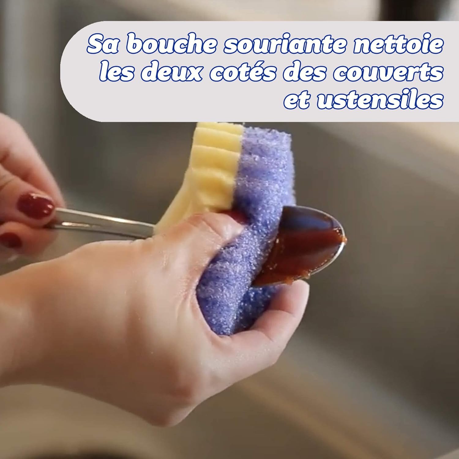 Scrub Daddy Scrub Mommy Eponge Vaisselle Hydrolab France